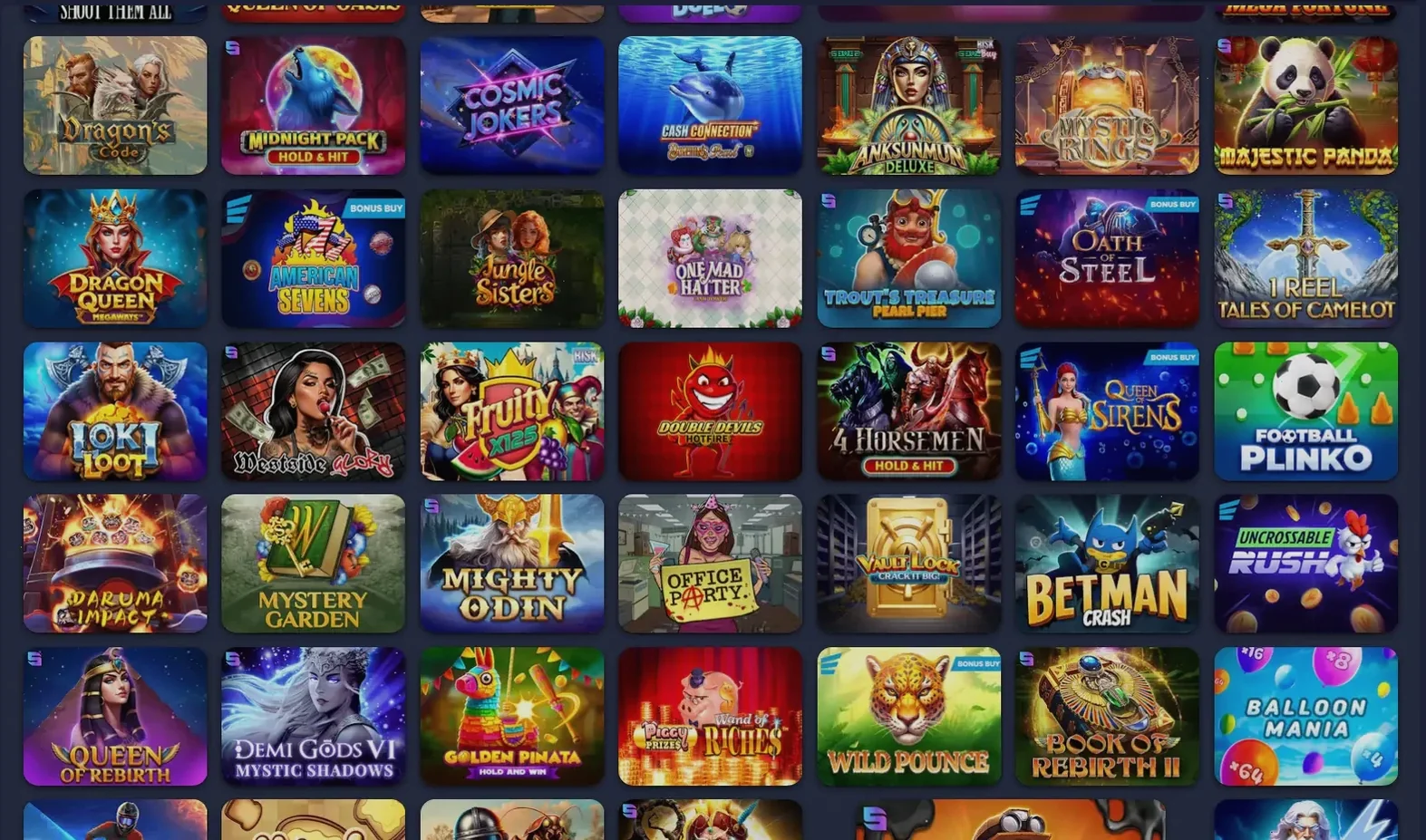 Kingdom Casino App auf dem Smartphone mit Slot-Spielen